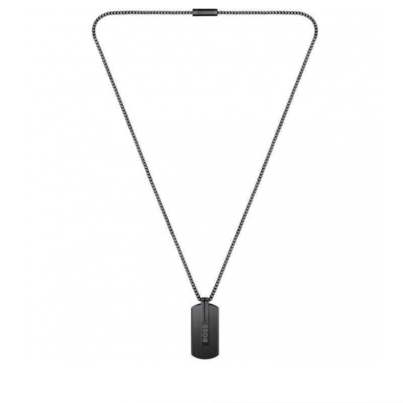 Hugo Boss Jewellery Men&#39;s Orlado Black Pendant 1580356