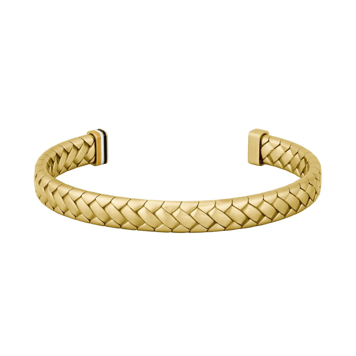 Hugo Boss Jewellery Gold Steel Men&#39;s Open Bangle 1580672