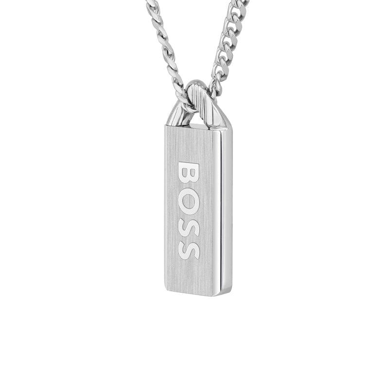 Hugo Boss Jewellery Men&#39;s Kassy Stainless Steel Necklace 1580677