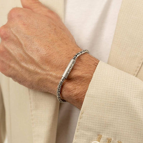 Hugo Boss Jewellery Men's Doran Stainless Steel Bracelet 1580695