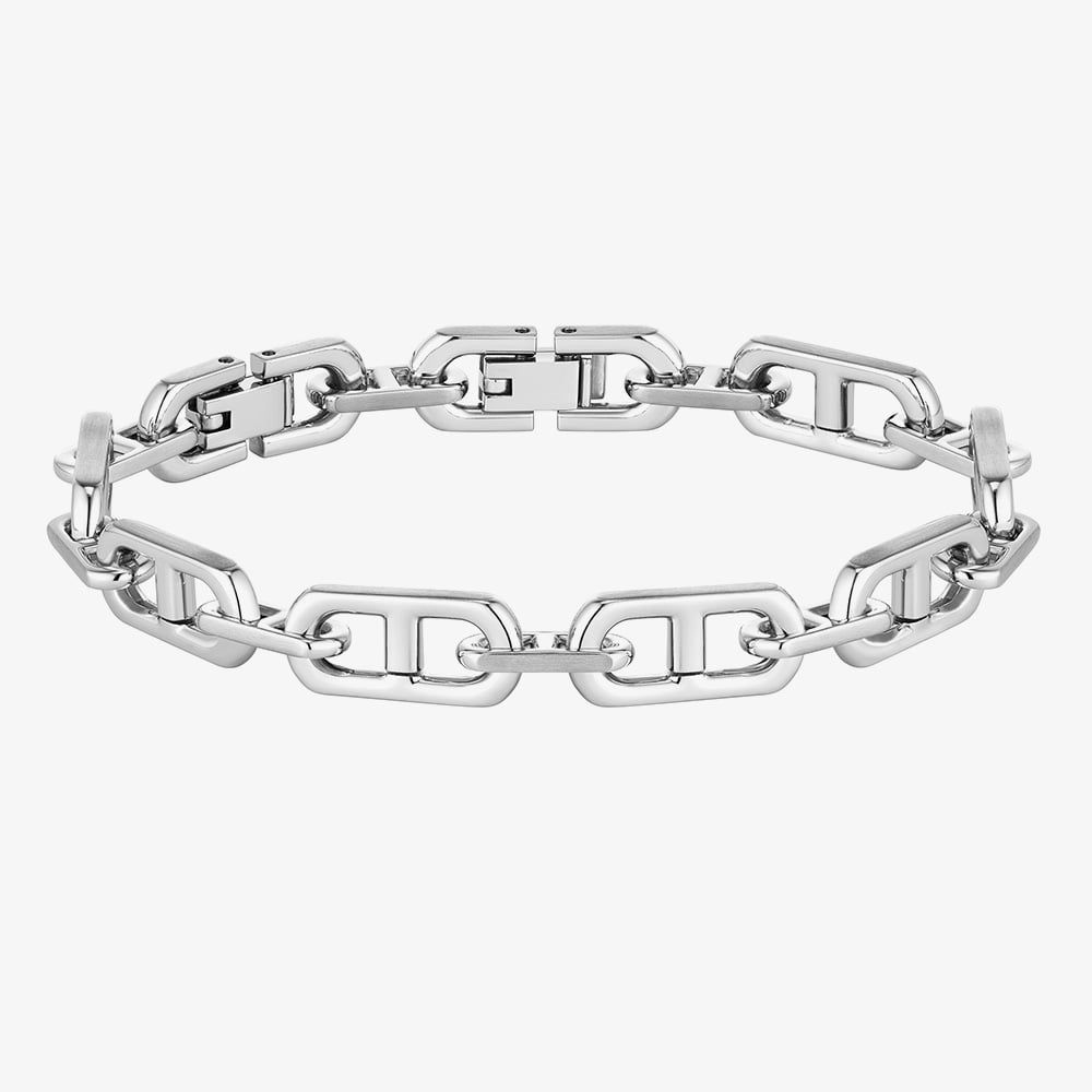 Hugo Boss Jewellery Men&#39;s Kode Stainless Steel Anchor Link Bracelet 1580727M