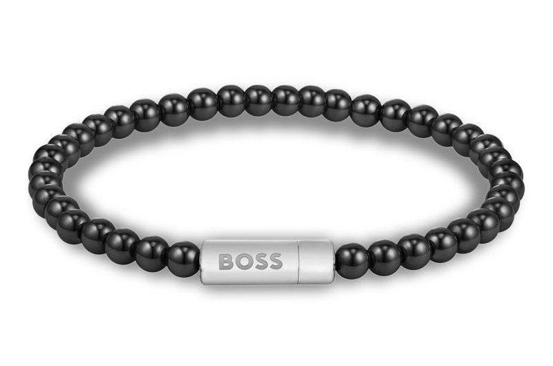 Hugo Boss Jewellery Men&#39;s Sphere Beads Bracelet 1580789M