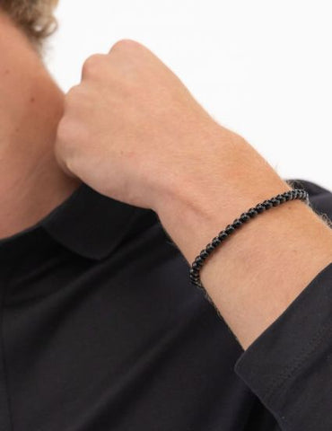 Hugo Boss Jewellery Men's Sphere Beads Bracelet 1580789M