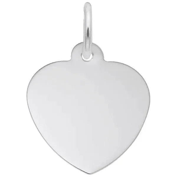 Sterling Silver Petite Classic Heart Charm