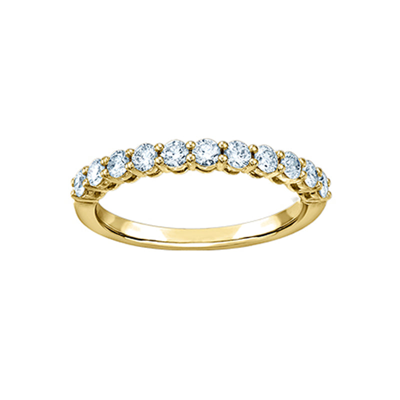 1.50ct Lab-Grown Diamond Bezel Band in 14K Yellow Gold