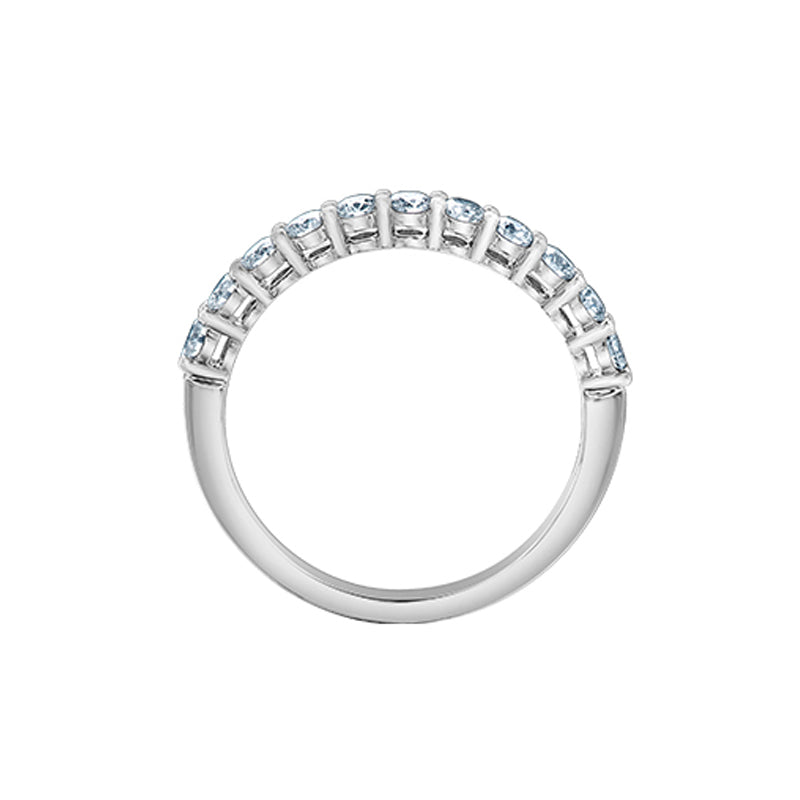 14K White Gold 0.50TDW Lab Grown Diamond Band