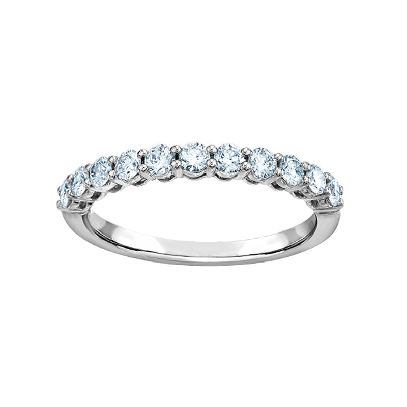 1.50TDW Lab Grown Diamond Band in 14K White Gold