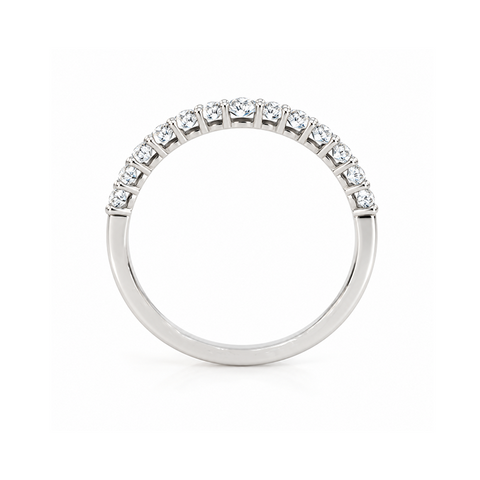 14K White Gold 0.30TDW Lab Grown Diamond Band