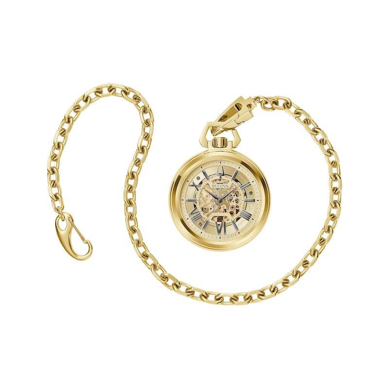Bulova Sutton Automatic Men's Pocket Watch 97A178