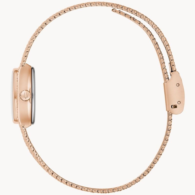 Bulova Goddess Of Time Quartz Women&#39;s Watch 97L185