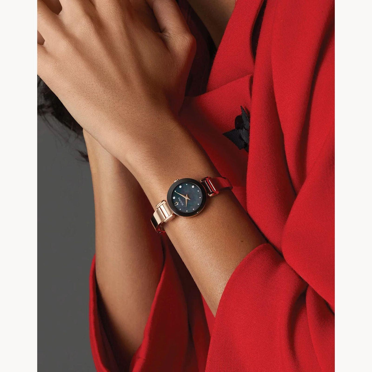 Bulova Marc Anthony Futuro Quartz Womens Watch 97P163