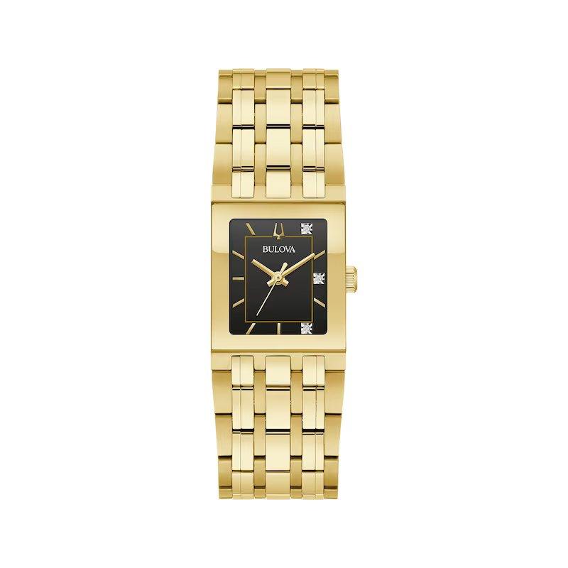 Bulova Marc Anthony Quadra Quartz Women&#39;s Watch 97P167