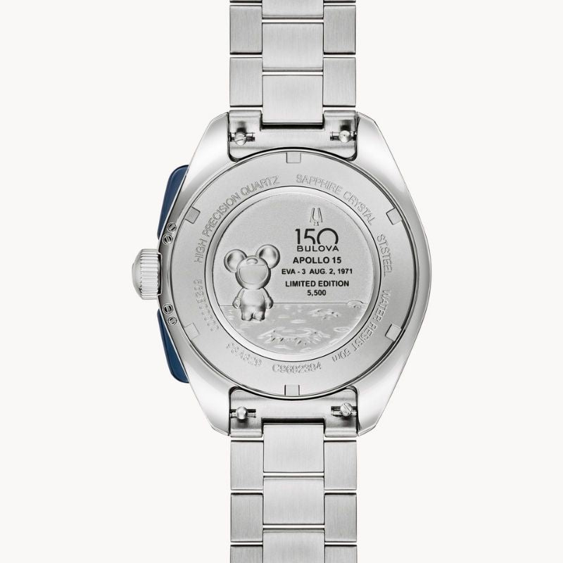 Bulova Lunar Pilot Timascus HPQ NP20 Mens Watch 98A329