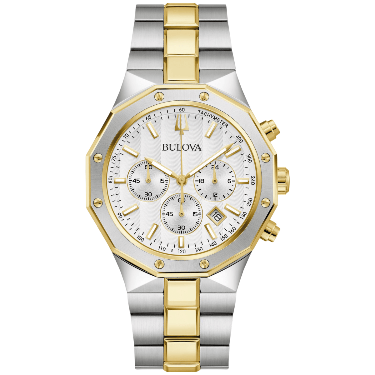 Bulova Prestige Classic Chronograph Quartz Men&#39;s Watch 98B450
