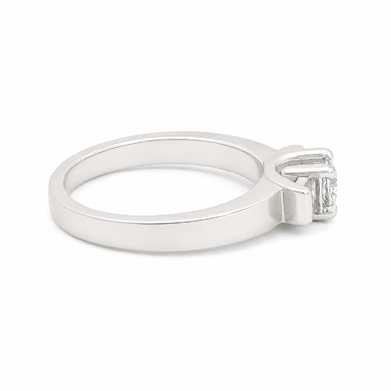 14K White Gold 0.46TDW Diamond Ring