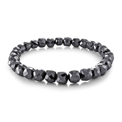 Hematite 7mm Stretch 8