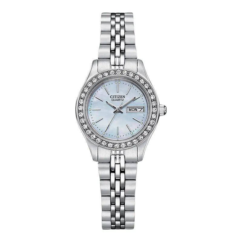 Citizen Quartz Quartz Crystal Blue Dial Women's Watch EQ0530-51N