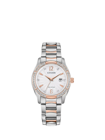 Citizen Silhouette Crystal Eco-Drive Women's Watch EW2576-51A