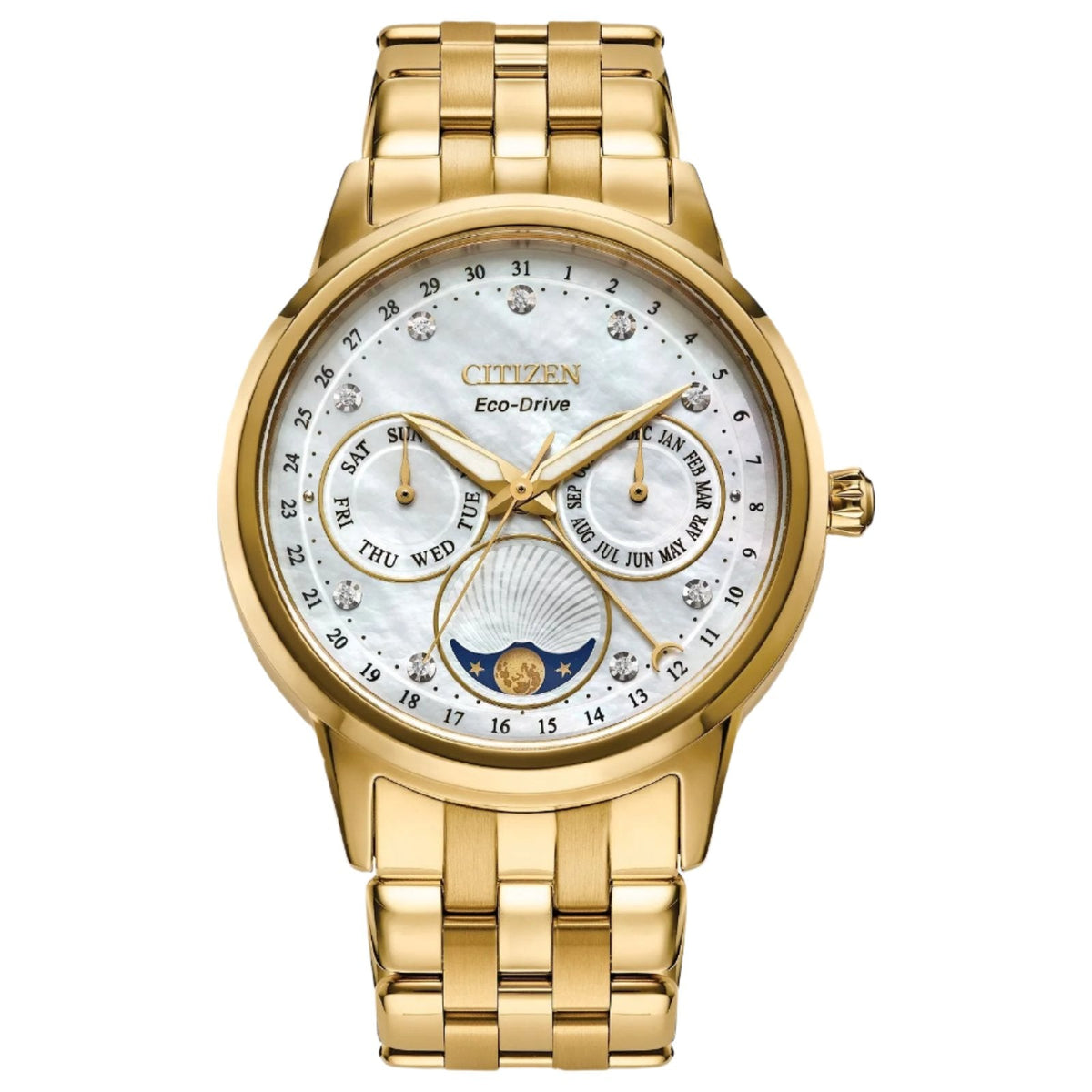 Citizen Calendrier Eco-Drive Women's Watch FD0002-57D