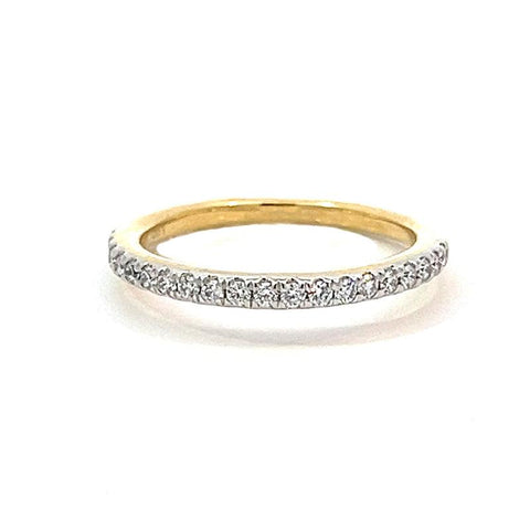 10K Yellow Gold 0.25TDW Lab Grown Diamond Band