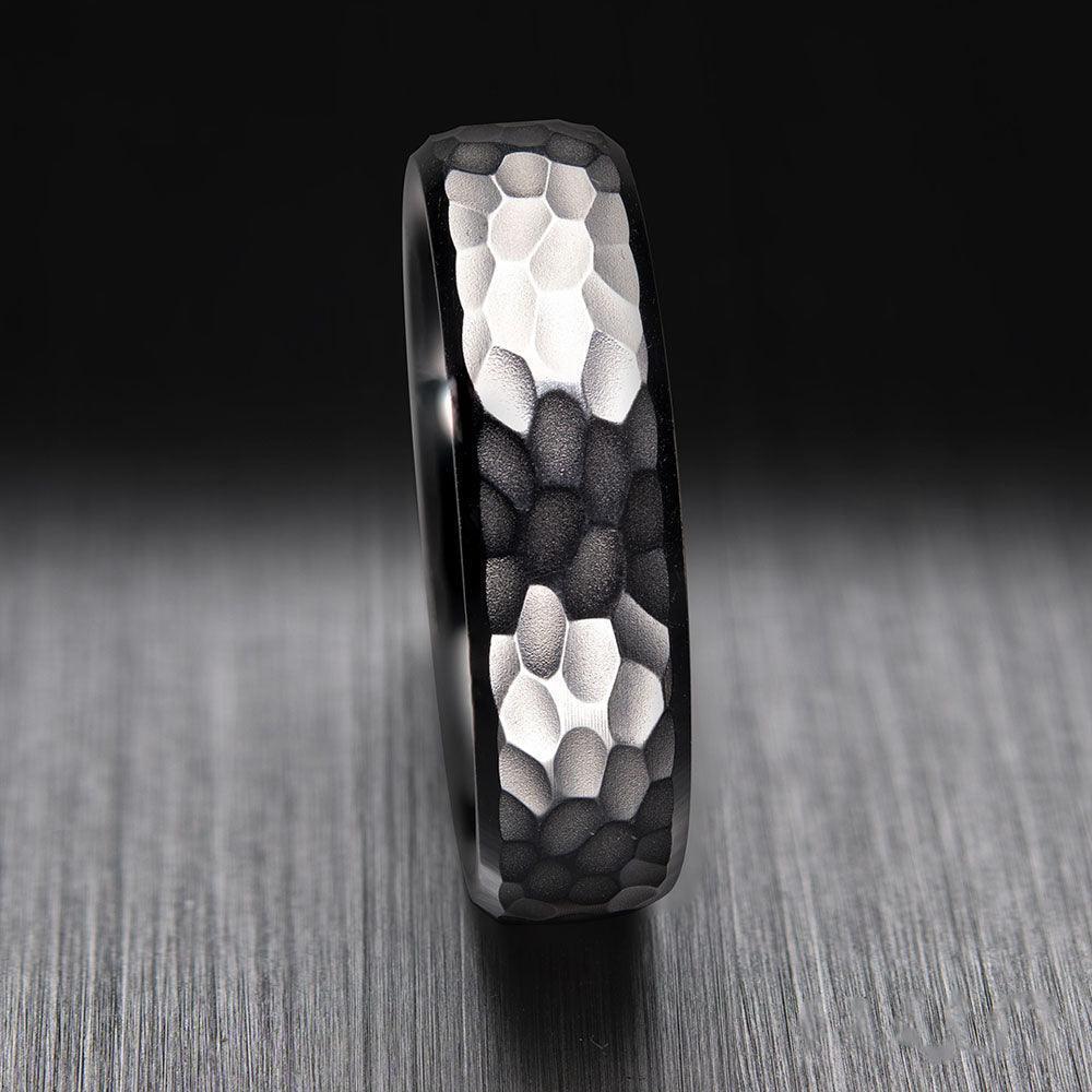 10, 14, 18 Karat 8mm Solid Gold High Polish Rounded Lux Band