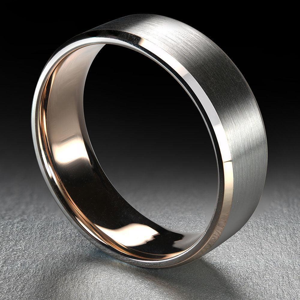 10, 14, 18 Karat 6mm Solid Gold High Polish Rounded Lux Band