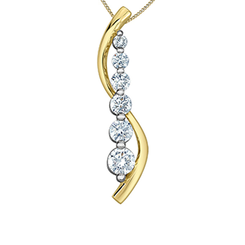 Lab Cultivated Diamond Pendants