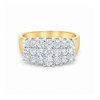 1.00 TDW 10K Yellow Gold Special Diamond Ring