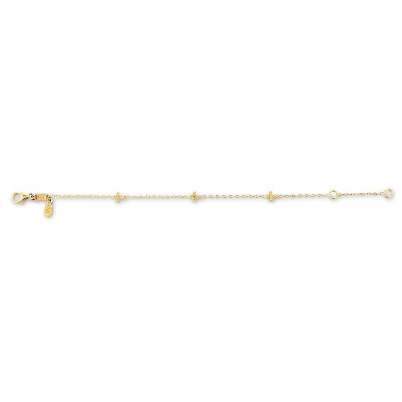 10K Yellow Gold Cross Baby Bracelet