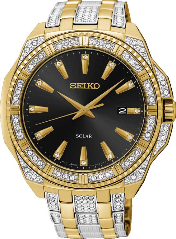 Seiko Solar Mens Watch SNE458P9