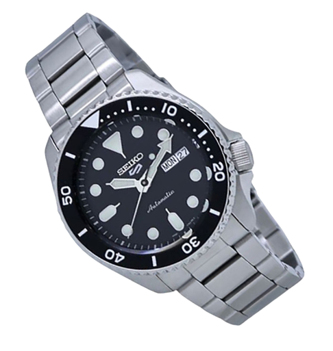 Seiko 5 Sports Automatic Black Dial Men's Watch SRPD55K1