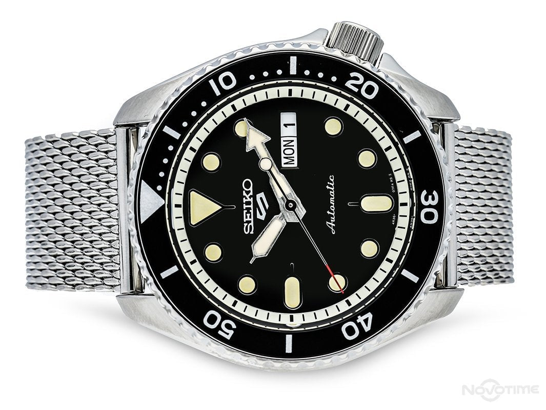 Seiko 5 Sports Automatic Black Dial Men's Watch SRPD73K1