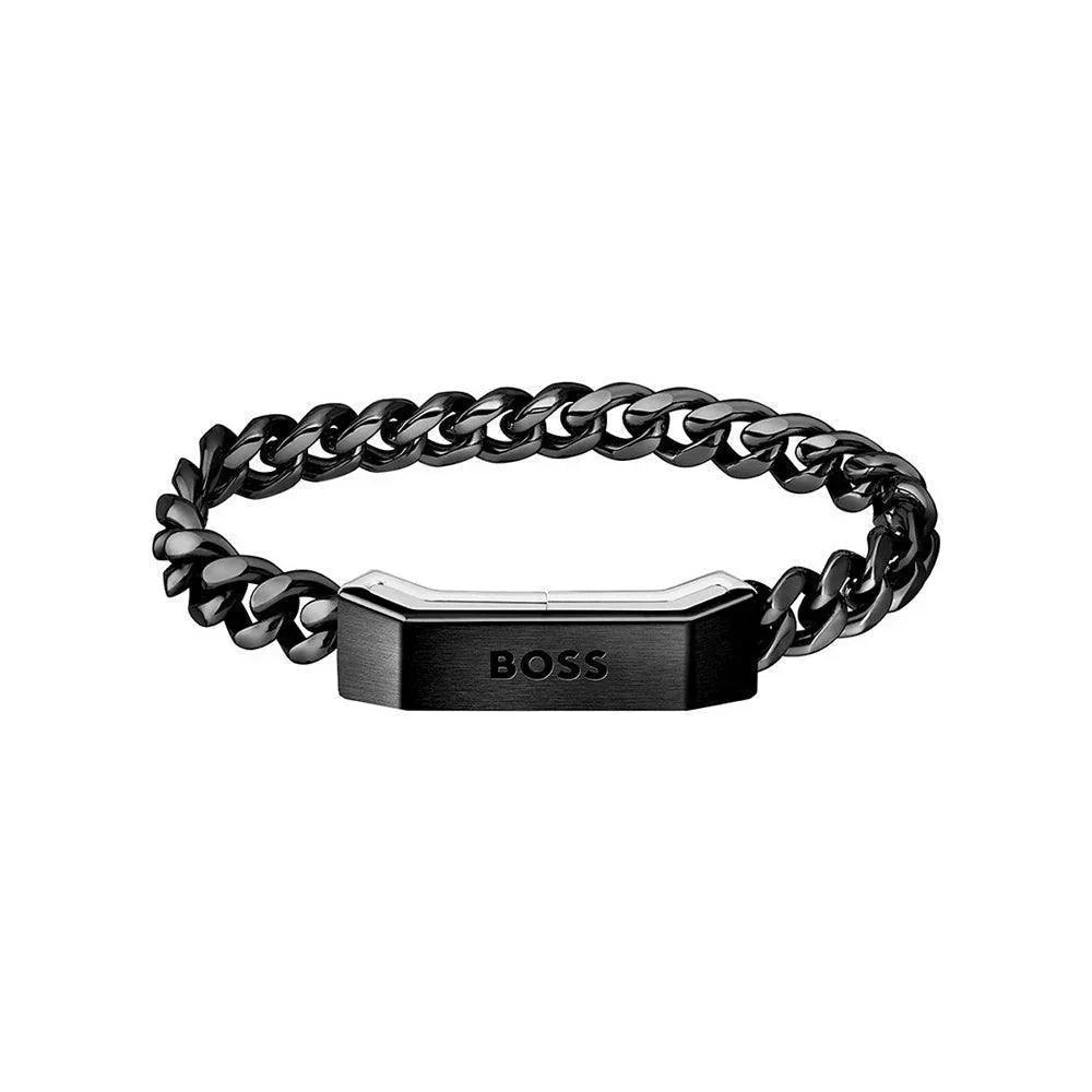 Hugo Boss Jewelry Mens Carter Collection Chain Bracelet 1580316M