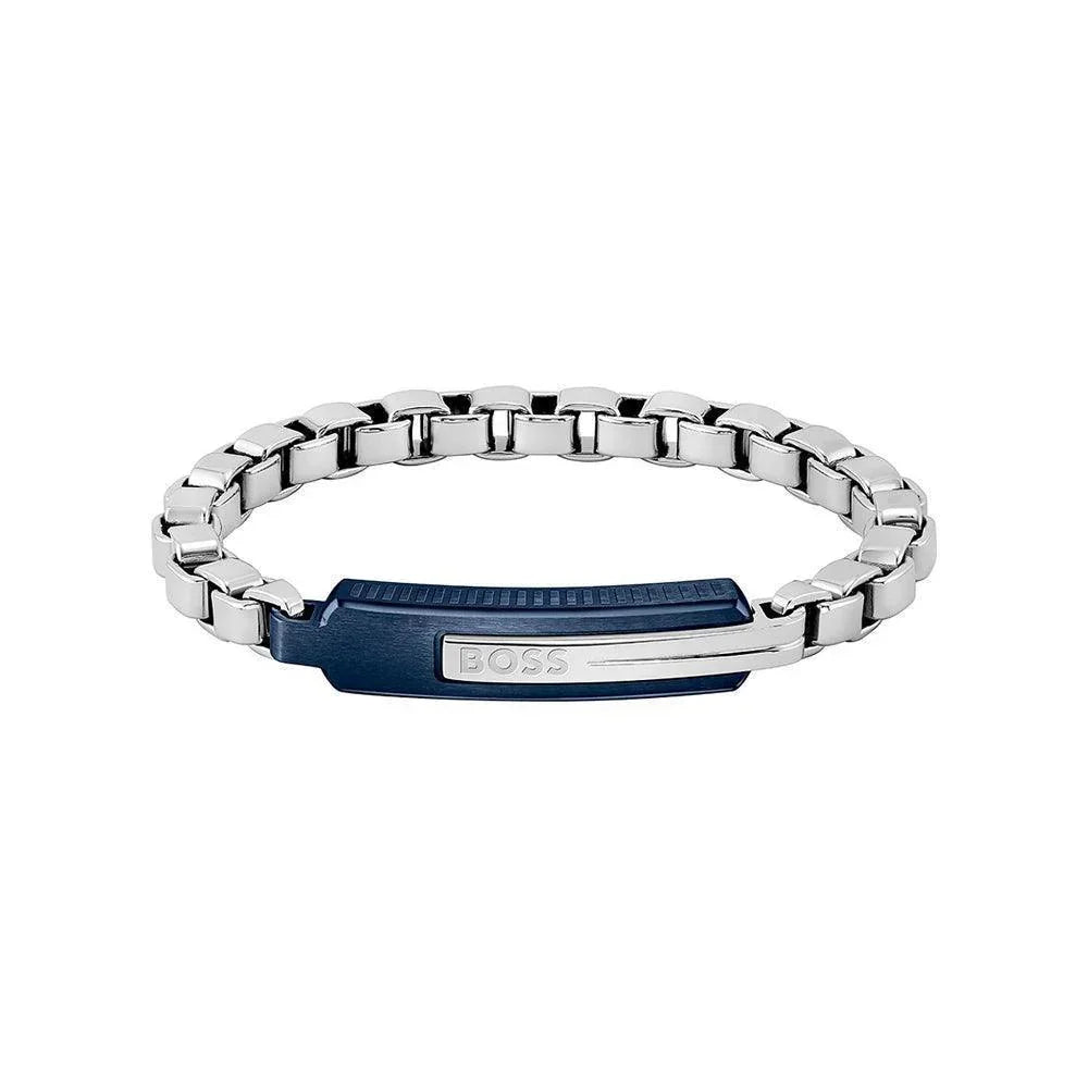 Hugo Boss Jewelry Mens Orlado Collection Chain Bracelet 1580359M