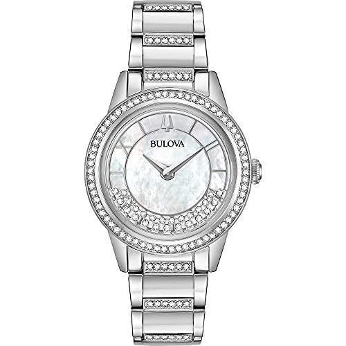 Bulova Crystal Quartz Womens Watch 96L257