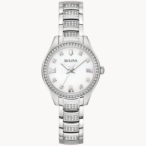 Bulova Crystal Quartz Women's Watch 96L311