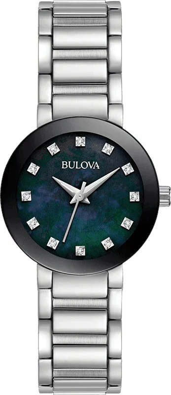 Bulova Futuro Quartz Womens Watch 96P172