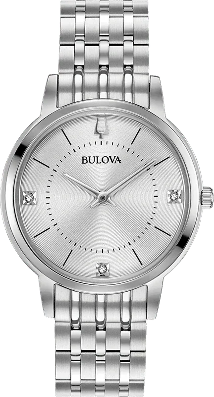 Bulova Classic Quartz Womens Watch 96P183
