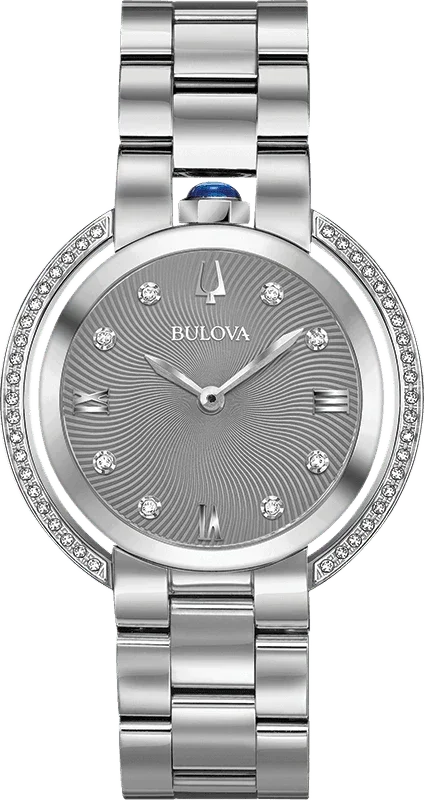 Bulova Rubaiyat Quartz Womens Watch 96R219