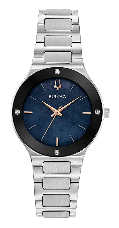 Bulova Futuro Quartz Womens Watch 96R231