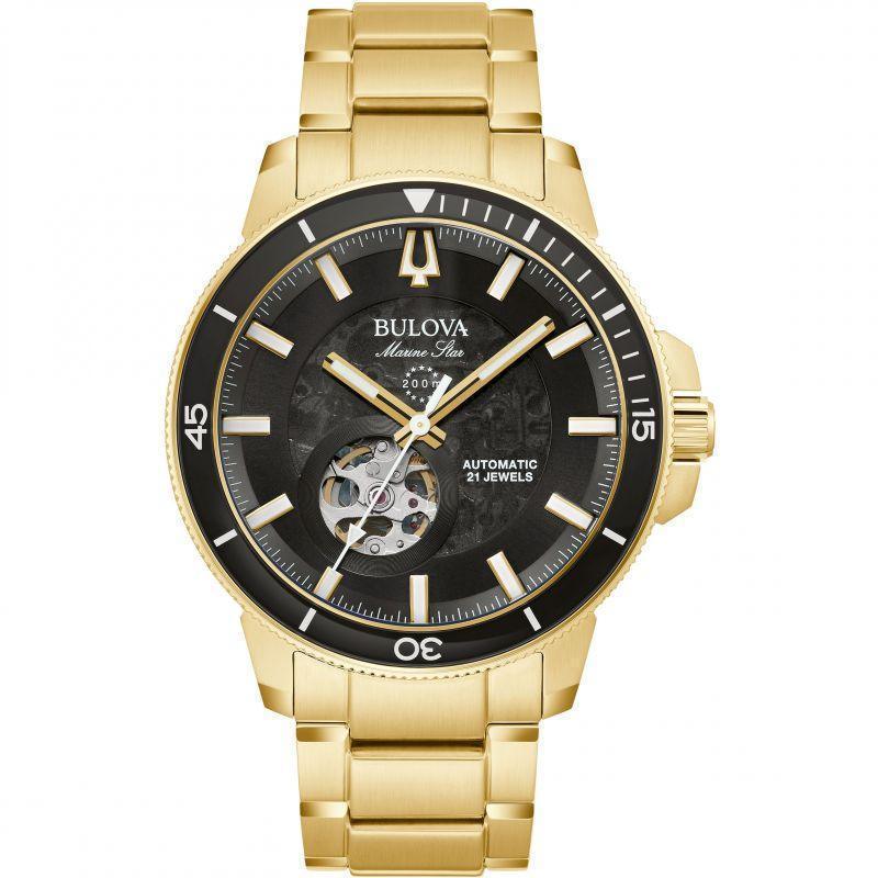Bulova Marine Star Series C Automatic Mens Watch 97A174
