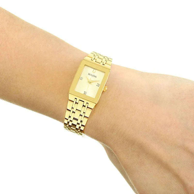 Bulova Futuro Quartz Womens Watch 97P140