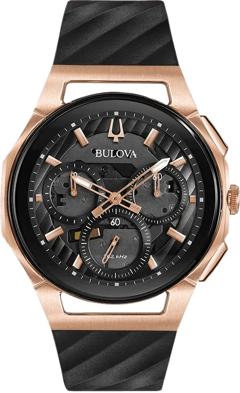 Bulova Curv Quartz Mens Watch 98A185