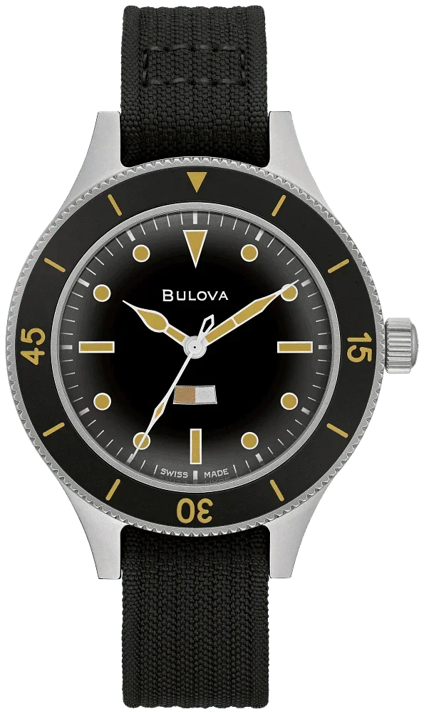 Bulova Archive Series Limited Edition Automatic Mens Watch 98A265