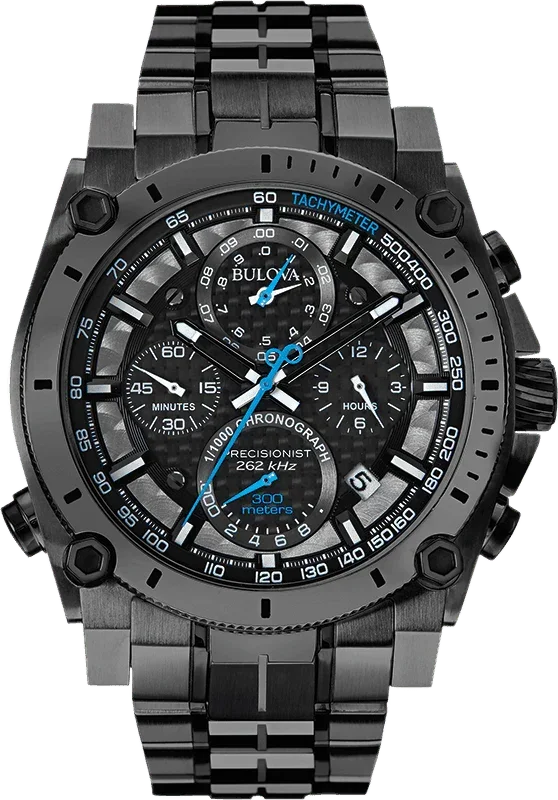 Bulova Precisionist Quartz Mens Watch 98B229