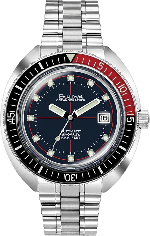 Bulova Devil Diver Automatic Mens Watch 98B320