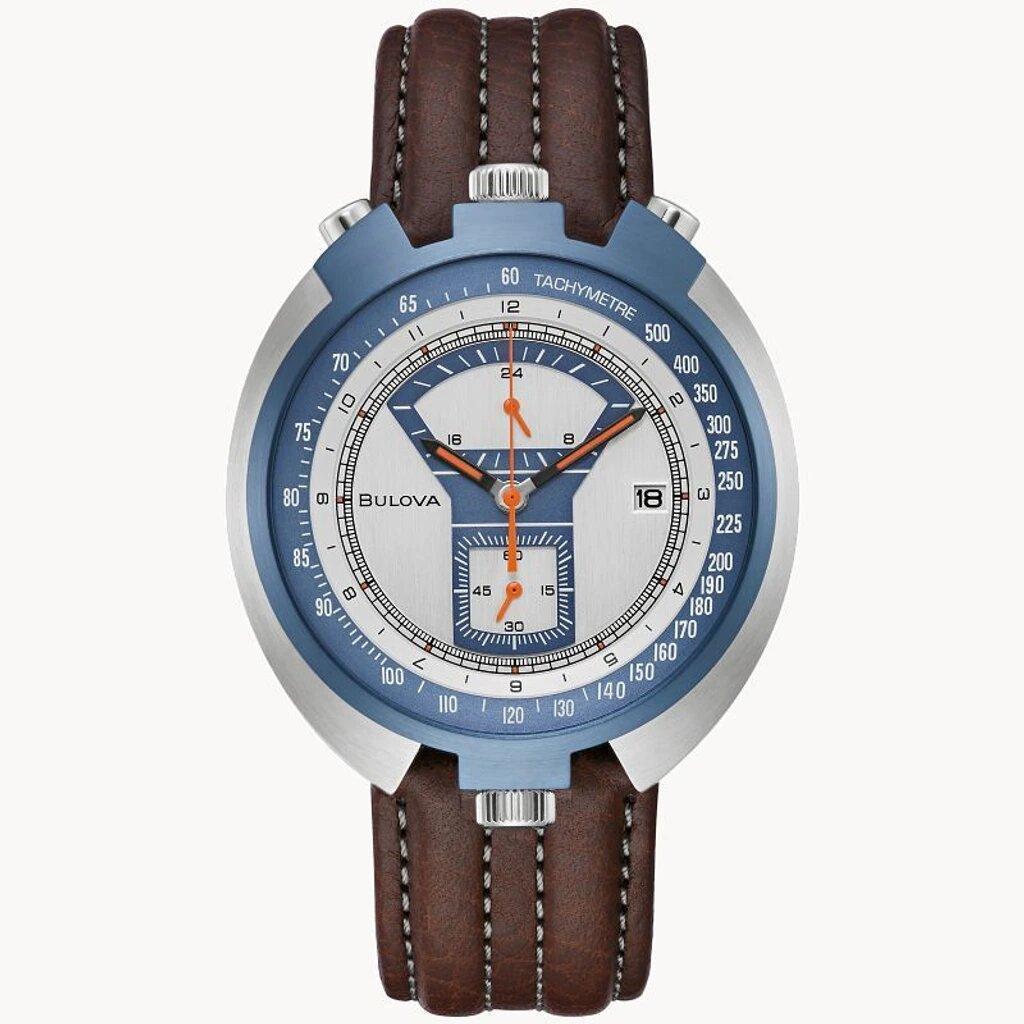 Bulova Archive Parking Meter Limited Edition Chronograph Quartz Mens Watch 98B390