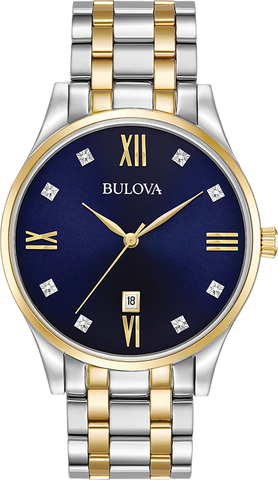 Bulova Classic Quartz Mens Watch 98D130