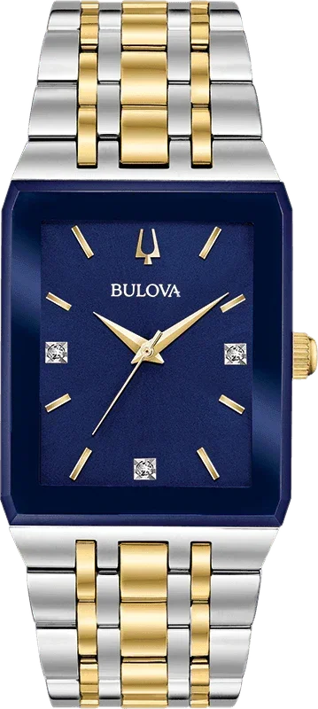Bulova Futuro Quartz Mens Watch 98D154