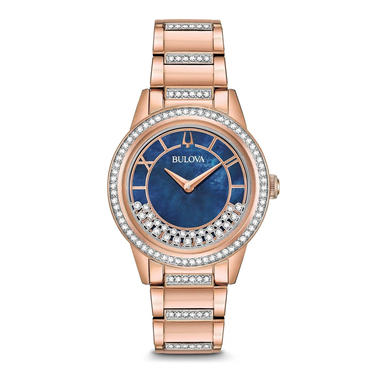 Bulova Crystal Quartz Womens Watch 98L247
